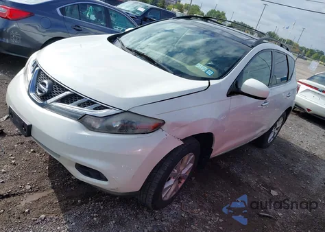 2011 Nissan Murano Sv z USA, uszkodzony, nr VIN JN8AZ1MW3BW185860
